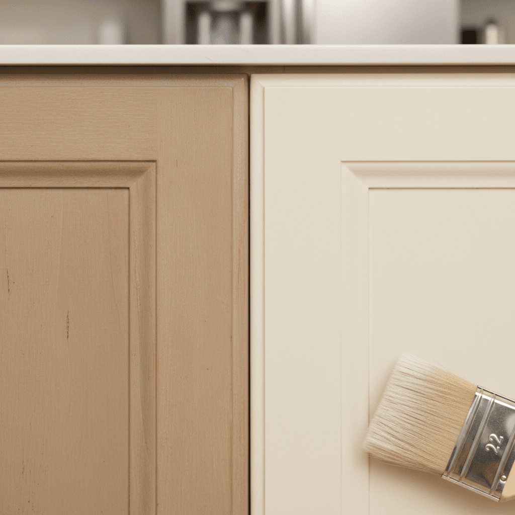 Cabinet refinishing service